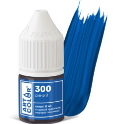 Изображение Краситель жирорастворимый Синий Art Color choco, 12 мл